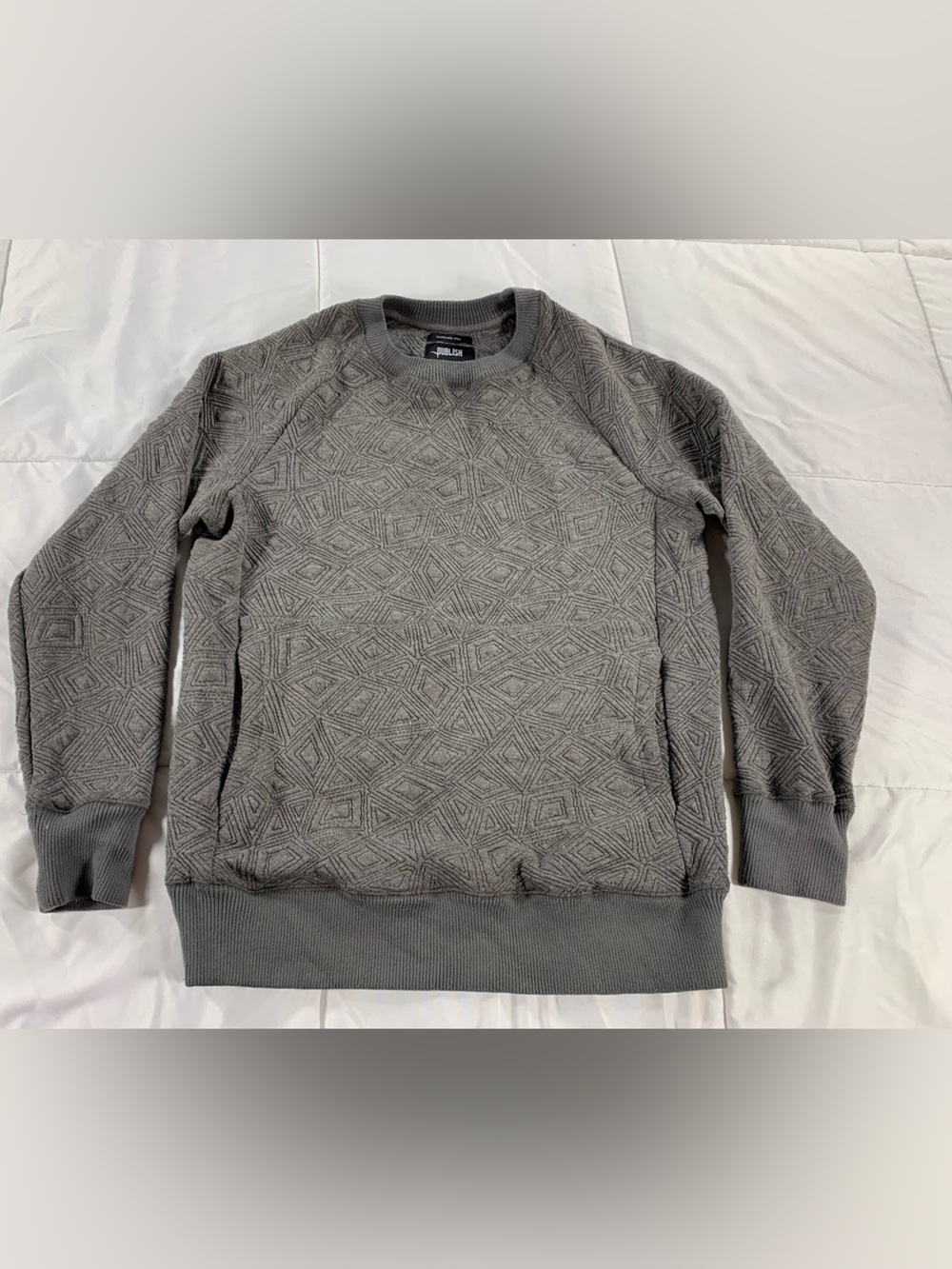 Pre loved PUBLISH sweatshirt mens size L